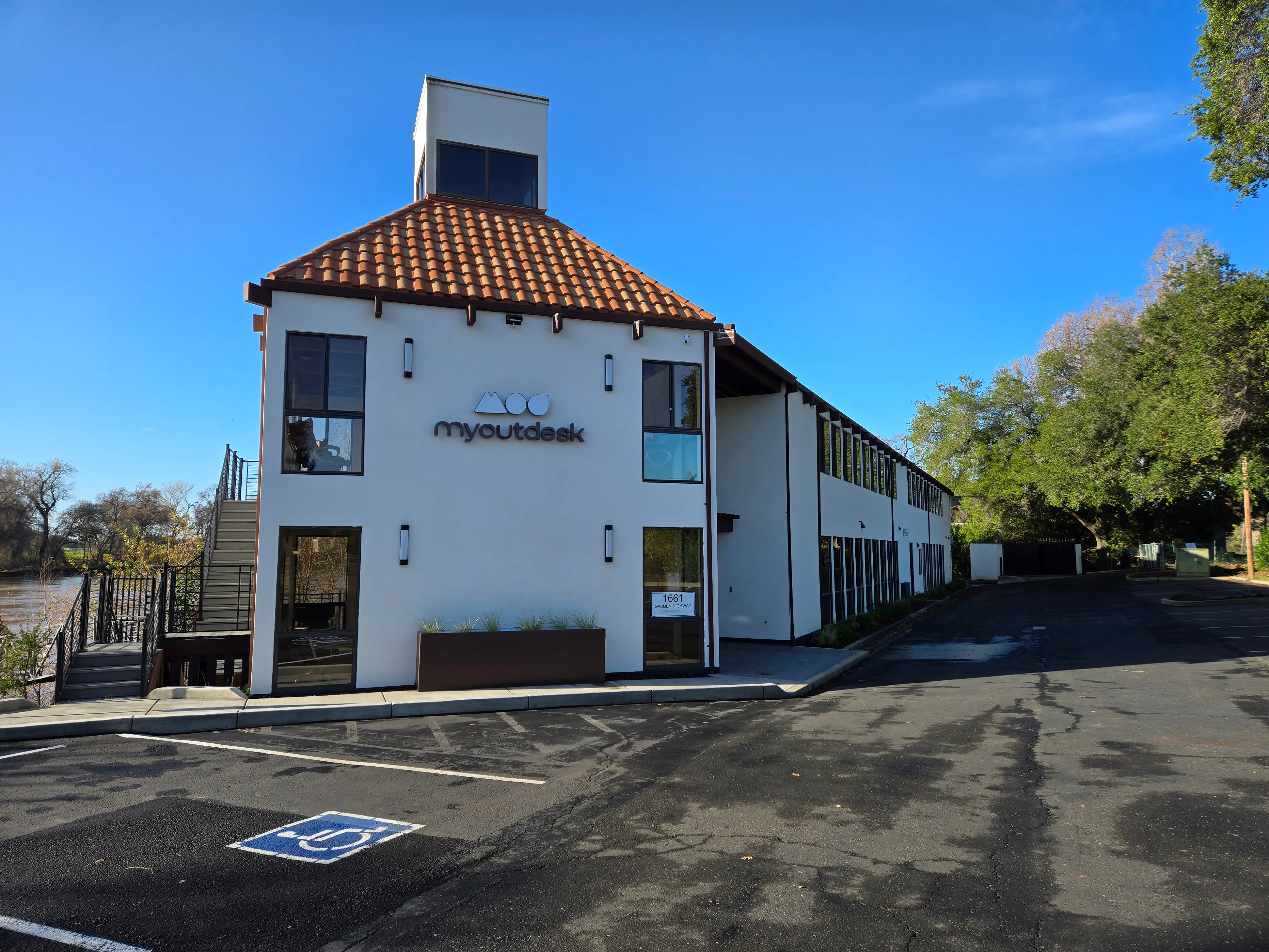 Upgraded entry and façade details with fresh finishes